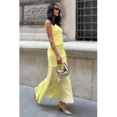 Lucky Life Kadın Yelekli Ve Pilise Etekli Triko Takım - 5