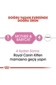 Royal Canin Mother&babycat Gebe/laktasyondaki Anne Ve Yavru Kedi Için Kuru Kedi Maması 4kg - 4