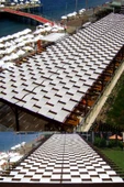 Branda Dünyası 8x5.5 Metre Pergola Battı Çıktı Gölgelik Oxford Kumaş - 4