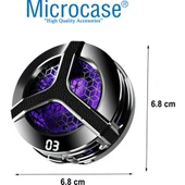 S9 Usb'den Manyetik Sıcaklık Göstergeli Rgb Işıklı Hızlı Soğutma Cep Telefonu Soğutucu Fan - 2