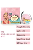 FOR YOU GOLD Besleyici E-vitamini Içeren Kaş Şekillendirici & Sabitleyici Wax Ve Kaş Kirpik Serumu - 3