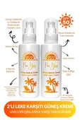 FOR YOU GOLD Leke Karşıtı, Yüksek Korumalı Spf50+ Faktörlü 100 Ml Güneş Kremi (2 Adet) - 2