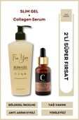 FOR YOU GOLD Slim Jel -Sıkılaştırıcı-Selülit Jeli Collagen Serum Anti Aging Kırışıklık Karşıtı - 1