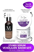 FOR YOU GOLD Yaşlanma Karşıtı Kolejen Krem & Maxımum Gözenek Sıkılaştırıcı Mix Serum - 2
