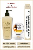 FOR YOU GOLD Slim Jel Inceltici  Sıkılaştırıcı  Çatlak Karşıtı Ve Selülit Kremi  Altın Maske - 1