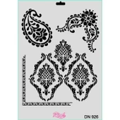 Rich Dantel Seri DN-926 Stencil 35x25 cm - 1