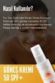 FOR YOU GOLD Güneş Kremi Leke Karşıtı, Yüksek Korumalı Spf50+ Faktörlü 100 Ml Güneş Kremi - 4