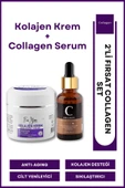 FOR YOU GOLD Kolajen Krem,anti-aging,kırışıklık Karşıtı,onarıcı,besleyici,canlandırıcı Bakım Kremi&collagen Serum - 1