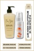 FOR YOU GOLD Leke Karşıtı, Yüksek Korumalı Spf50+ Faktörlü Güneş Kremi 100 Ml & Selülit Jeli 250 Ml - 1