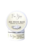 FOR YOU GOLD Egg White Gözenek Sıkılaştırıcı Ve Siyah Nokta Temizlemeye Yardımcı Yumurta Maskesi 100 ml - 6