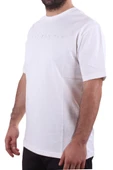 Twister Jeans 2323 Beyaz Günlük Pamuklu Baskılı Bisiklet Yaka Erkek Tişört - 3