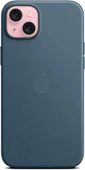 iPhone 15 MagSafe Özellikli Mikro Dokuma Pasifik Mavisi Kılıf MT3G3ZM/A Teşhir - 3