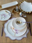 Yemek Takımı Modern Violet 24 Parça 6 Kişilik - 3
