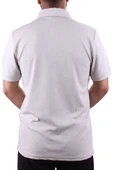 Twister 2290 Gri Günlük Kısa Kol Normal Kesim Pamuklu Fermuarlı Polo Yaka Erkek Tişört - 4