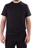 Twister Jeans 2300 Siyah Günlük Pamuklu Basıc Bisiklet Yaka Erkek Tişört - 2