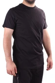 Twister Jeans 2300 Siyah Günlük Pamuklu Basıc Bisiklet Yaka Erkek Tişört - 1