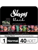 Sleepy Black Premium Plus Normal 40'lı Günlük Ped thumbnail 1