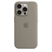 iPhone 15 Pro MagSafe Özellikli Silikon Kil Rengi Kılıf MT1E3ZM/A Teşhir - 1