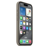 iPhone 15 Pro MagSafe Özellikli Silikon Kil Rengi Kılıf MT1E3ZM/A Teşhir - 3