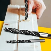 Ahşap Delme Matkap Ucu Set 8 'li Paket Ağaç Sunta Kartonpiyer Delme 3 4 5 6 7 8 9 10 mm Çap - 3