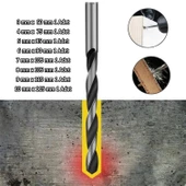 Ahşap Delme Matkap Ucu Set 8 'li Paket Ağaç Sunta Kartonpiyer Delme 3 4 5 6 7 8 9 10 mm Çap - 4