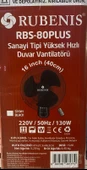 Rubenis RBSR-80 Kumandalı Duvar Vantilatörü Siyah - 3