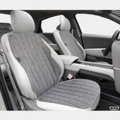 Bod Tesla Model Y Keten Oto Koltuk Koruyucu Kılıf Cepli 2020-Sonrası Gri - 1