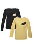 LuvmaBelly MYRA2701_2709 Emzirme tshirt seti - 1