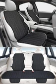 Bod Tesla Model Y Keten Oto Koltuk Koruyucu Kılıf Cepli 2020-Sonrası Siyah - 2