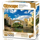 Ks Games Puzzle 500 Old Mostar Bridge Bosna-Hersek 20061 - 1