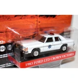 Greenlight Hollywood - Thelma & Louise - 1983 Ford LTD Crown Victoria 1/64 Model Araba - 1