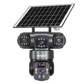 AV-S421 4MP 2 Kameralı Solar PTZ 4G Sim Kartlı Kamera - 1