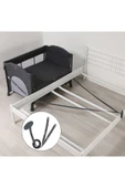 YOYKO Exclusive Comfort 8 In 1 Anne Yanı Park Yatak Oyun Parkı 70x110 - Koyu Gri - 8