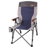 Trager Katlanır Sandalye Lacivert 120 Kg Kapasiteli 1. Sınıf Kamp Sandalyesi thumbnail 2
