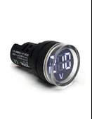 Tork AD116DSV-S 24-500V 22mm Sarı Voltmetre - 1