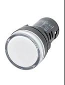 Tork AD16DS-24B 24V AC/DC 22mm Beyaz Led Sinyal Lambası - 1
