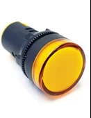 Tork AD16DS-24S 24V AC/DC 22mm Sarı LED Sinyal Lambası - 1