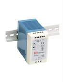 Meanwell MDR-100-24 96W 24VDC 4A Ray Montaj Güç Kaynağı - 1
