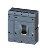 Siemens Sentron 3VA1510-5EF42-0AA0 Termik Manyetik Şalter 1000A 4 Kutuplu 55kA TM240 Termik Ayar 700-1000A Manyetik Ayar 5000-10000A - 1