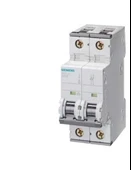 Siemens 5SY5220-7 C Tipi 2 Faz 20A 440VDC/400VAC 10kA Yavaş Karakterli Otomatik Sigorta - 1