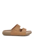 Ayakmod Camel Cırtlı Anatomik Erkek Terlik 115.002 M - 1