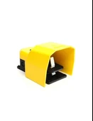 Emas PDKS11GX10 PDK Serisi Metal Korumalı 2*(1NO+1NC) Tekli Sarı Plastik Pedal - 1