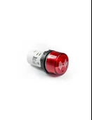 Emas MBZS024SE MB Serisi Plastik LED'li 24V AC/DC 22 mm Buzzer - 1