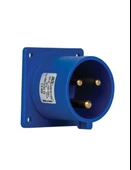 Mete Enerji 406213V 3X32A IP44 Makine Fişi -Düz-Vidalı Bağlantı 220 V - 1