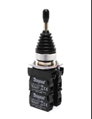 Emas CM707DJ41 CM Serisi Metal 2NO+2NO Joystick Dönüşlü 4 Pozisyonlu 22 mm Buton - 1