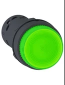 Schneider XB7NW33M1 22 Mm Yeşil Işıklı Start Buton,1Na,Yaylı Tip - 1