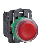 Schneider XB5AW3465 22 mm Işıklı Komple Buton Kırmızı 220 v - 1