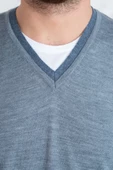 NEYİR TRİKO V YAKA REGULAR FİT ERKEK TRİKO KAZAK - 5