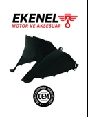 Honda Spacy 110 Sele Altı Orta Kapak OEM | Orta Merkezleme Gövde Parçası - 1