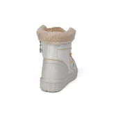 Kız Çocuk Beyaz İçi Kürklü Termo Taban Suya Soğuğa Dayanıklı Günlük Rahat Bot - 4